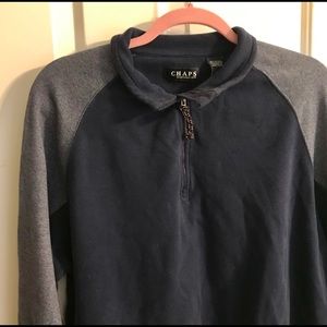 Chaps (L)  1/4 zip pullover